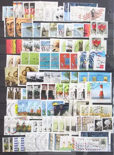 BRD Bund Lot aus 2011-2012 gestempelt meist Sonderstempel Bonn + Berlin #KS748