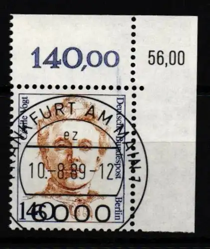 Berlin 848 gestempelt KBWZ, Vollstempel, Originalgummi #JZ199