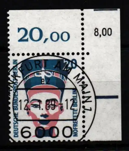 Berlin 831 gestempelt KBWZ, Vollstempel, Originalgummi #JZ192