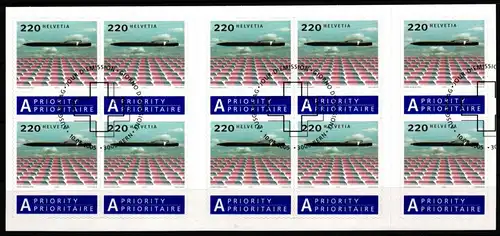 Schweiz 1928 gestempelt als Folienblatt #KT053