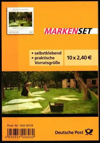 BRD Bund 2979 postfrisch als Markenheftchen #KU337