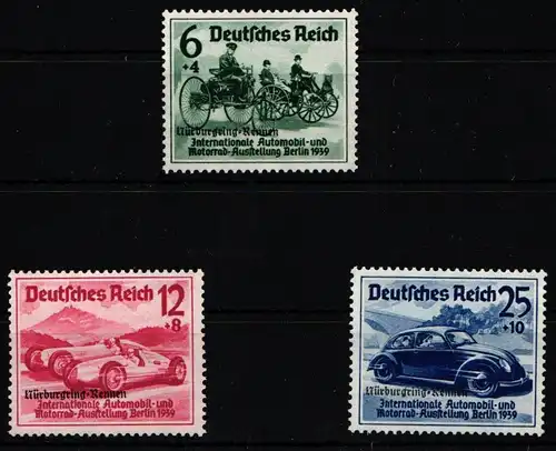 Deutsches Reich 695-697 postfrisch #SK881