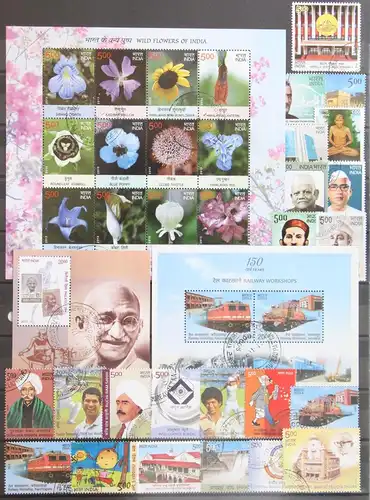 Indien Lot gestempelt siehe Bild #KU329