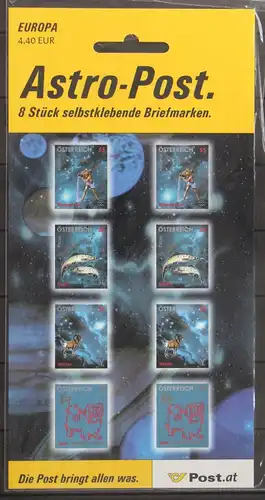 Österreich 2568-2571 postfrisch als Folienblatt #KU992