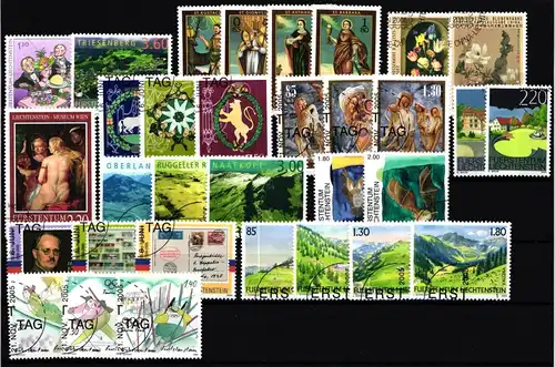 Liechtenstein Jahrgang 2005 gestempelt #KU635