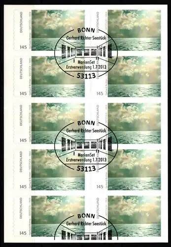 BRD Bund 3021 gestempelt als Folienblatt mit Sonderstempel #KU371