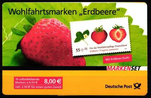 BRD Bund 2777 postfrisch als Markenheftchen #KU394