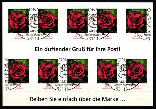 BRD Bund 2675 gestempelt als Folienblatt mit Sonderstempel #KU378