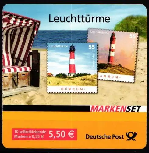 BRD Bund 2682-2683 gestempelt als Markenheftchen mit Sonderstempel #KV008