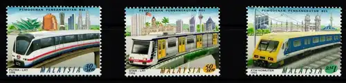Malaysia 715A-717A postfrisch #KR107