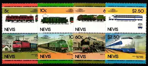 Nevis 202-209 postfrisch #KR113