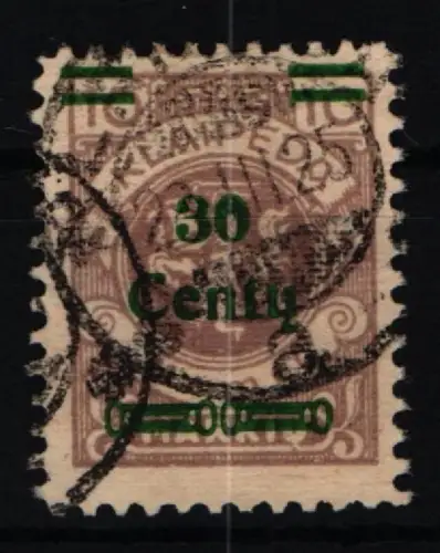 Memel 222 PF X gestempelt mit Fotoattest BPP #KS955