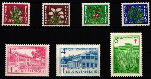Belgien 876-882 postfrisch #KV819