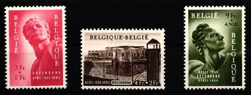 Belgien 992-994 postfrisch #KV834