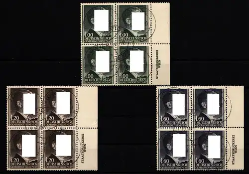 Generalgouvernement 86B-88B gestempelt als 4er Einheit #KV926