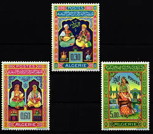 Algerien 441-443 postfrisch #KX155