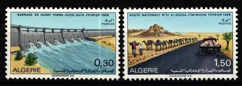 Algerien 521-522 postfrisch #KX171