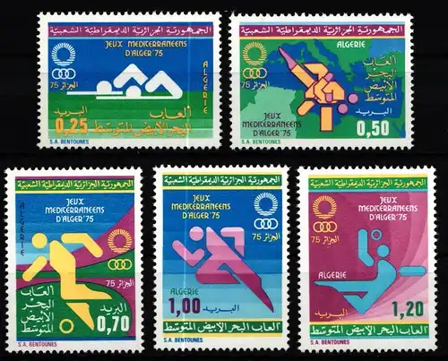Algerien 656-660 postfrisch #KX195