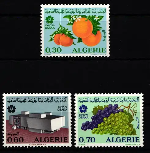 Algerien 548-550 postfrisch #KX176