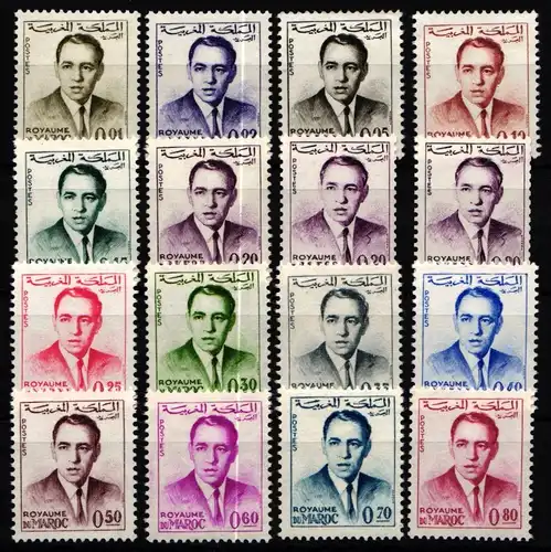 Marokko 489-502 postfrisch #KX252