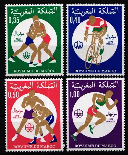 Marokko 840-843 postfrisch #KX305