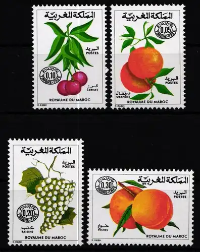 Marokko Portomarken 33-36 postfrisch #KX329
