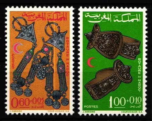 Marokko 586-587 postfrisch #KX266