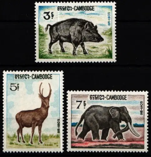 Kambodscha 212-214 postfrisch #KX543