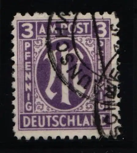 Bi-Zone 17 b Dz gestempelt Attest Schlegel BPP #KW376