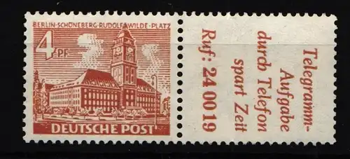 Berlin W 29 postfrisch #KW283
