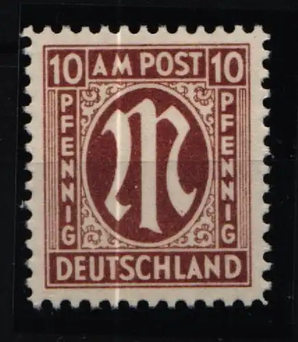 Bi-Zone 22 Dz postfrisch Attest Wehner BPP #KW335