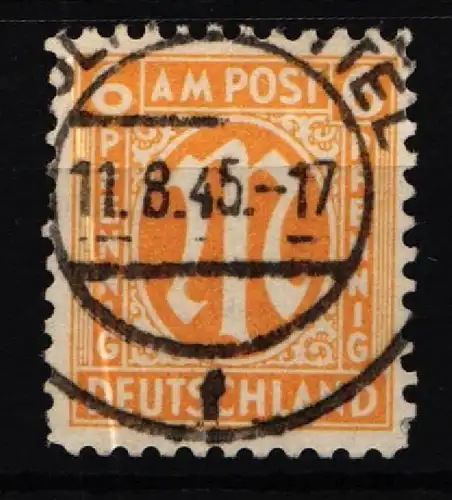 Bi-Zone 20 Ax gestempelt geprüft Hettler BPP #KW344