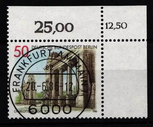 Berlin 761 gestempelt KBWZ #KW759