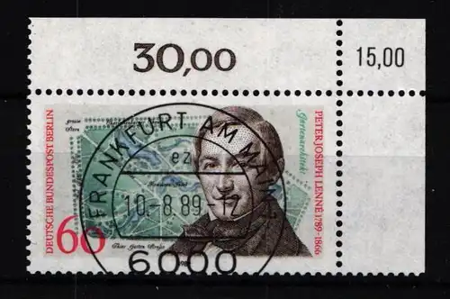 Berlin 850 gestempelt KBWZ #KW741