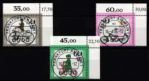 Berlin 735-737 gestempelt KBWZ #KW768