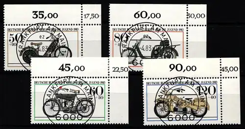 Berlin 694-697 gestempelt KBWZ #KW775