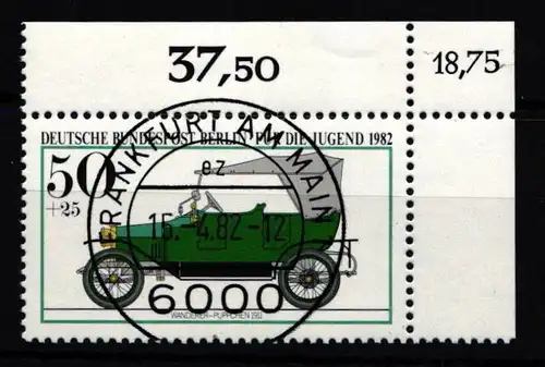 Berlin 661 gestempelt KBWZ #KW783