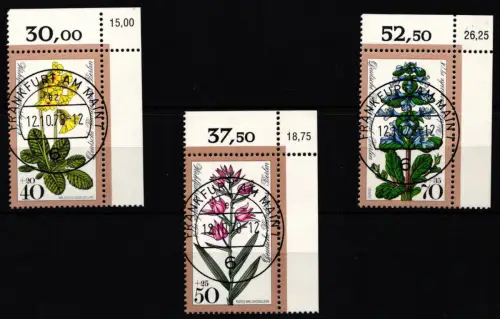 Berlin 574-576 gestempelt KBWZ #KW795