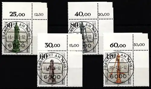 Berlin 689-692 gestempelt KBWZ #KW776