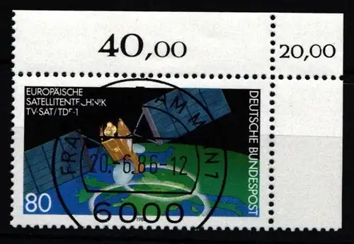 BRD Bund 1290 gestempelt KBWZ #KW824