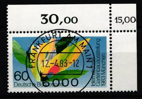 BRD Bund 1174 gestempelt KBWZ #KW836