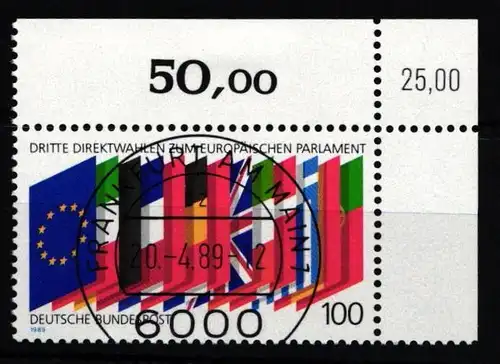 BRD Bund 1416 gestempelt KBWZ #KW820