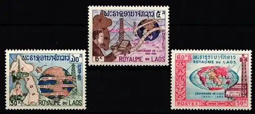 Laos 160-162 postfrisch #KX598