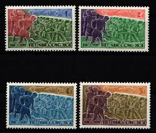 Vietnam Süd 192-195 postfrisch #KY086