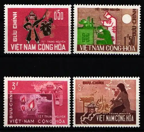 Vietnam Süd 360-363 postfrisch #KY129