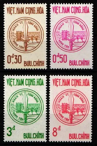 Vietnam Süd 288-291 postfrisch #KY111
