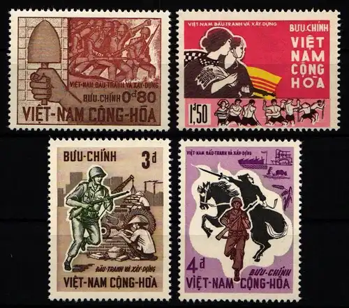 Vietnam Süd 371-374 postfrisch #KY136