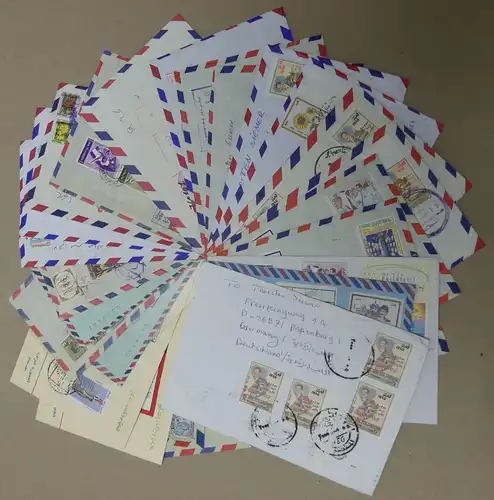 Irak Lot Briefe gestempelt ca 25 Briefe #IM829
