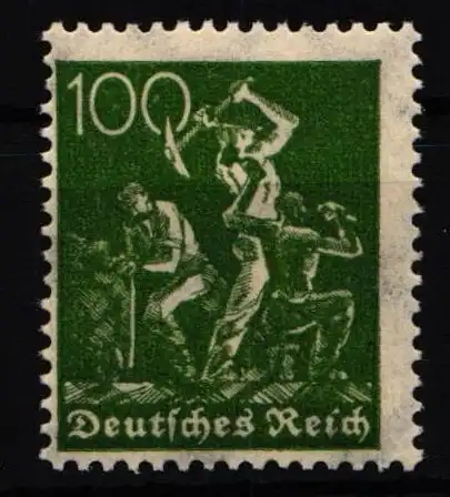 Deutsches Reich 187 b postfrisch geprüft Oechsner BPP #KY303