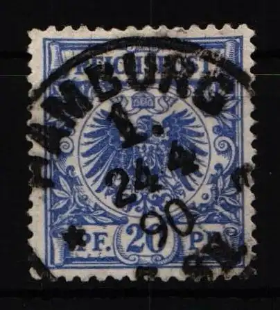 Deutsches Reich 48 a gestempelt geprüft Zenker BPP #KY250